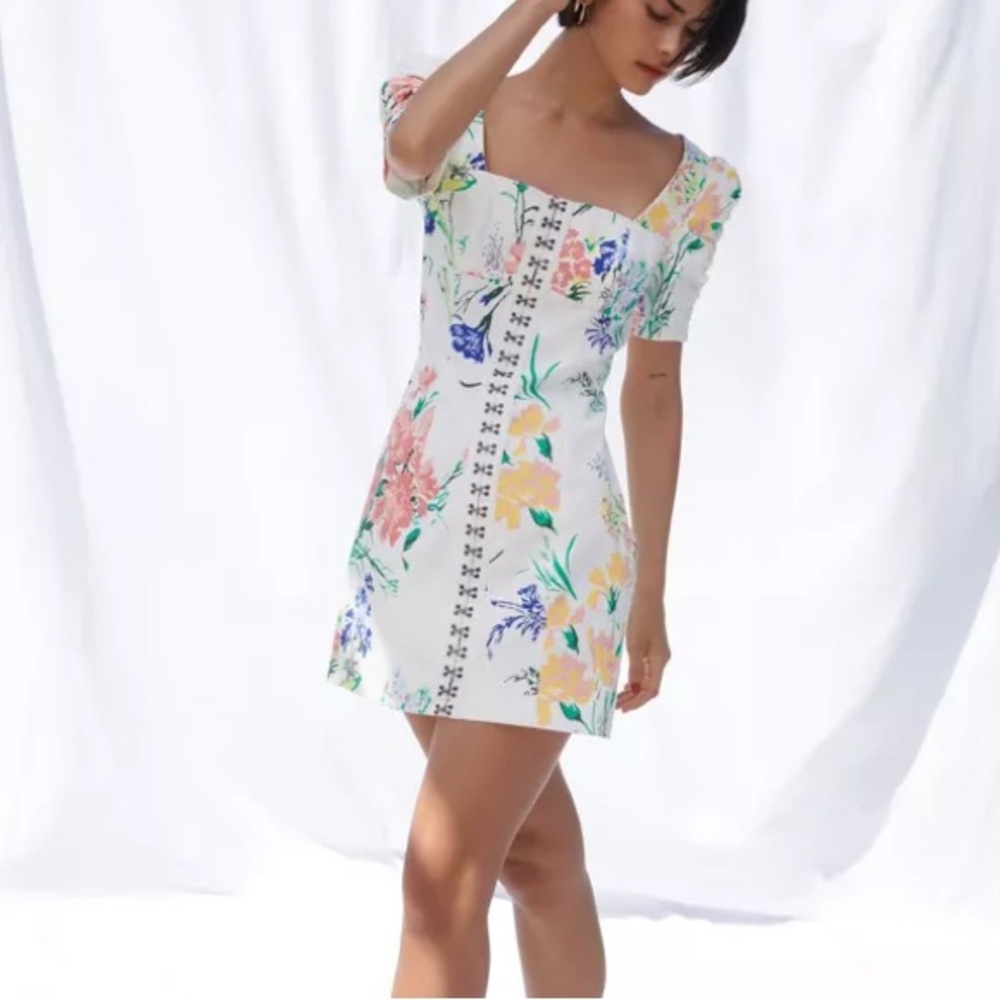Urban Outfitters Spring Floral Mini Dress Size M